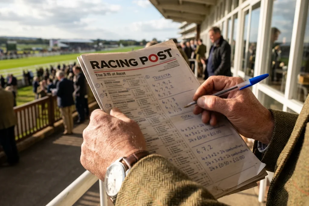 Trifecta box cost calculation with formula and examples